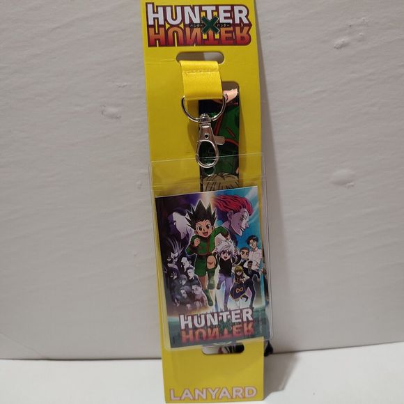 Hunter X Hunter Cloth Lanyard With Clasp Official Anime Collectible - Picture 1 of 5